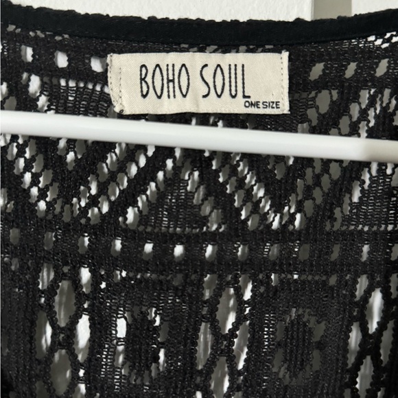 Crochet boho beach coverup - Picture 3 of 4